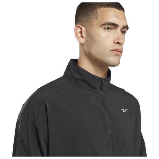 Reebok Ανδρικό αντιανεμικό μπουφάν Running Woven Wind Jacket Reebok Ανδρικό αντιανεμικό μπουφάν Running Woven Wind Jacket